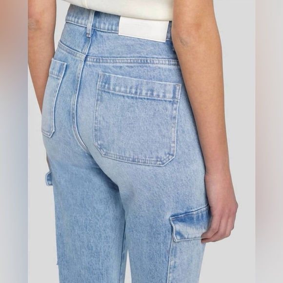 7 For All Mankind Cargo Straight Leg Jeans 31 Waist - Picture 7 of 12